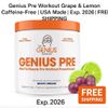 Genius PreWorkout Grape & Lemon|Caffeine