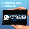Ice Packs for Injuries Reusable, Hot Cold Packs for Pain Relief, First Aid & Injury Recovery. 2 individual pack covers included to use in ActiveWrap Foot,Wrist & Elbow Ice Wraps Small, 4.5x 6.5 inches