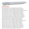 Dorman 38433 Front Upper Door Hinge Roller Pin Compatible with GMC/K Truck & SUV