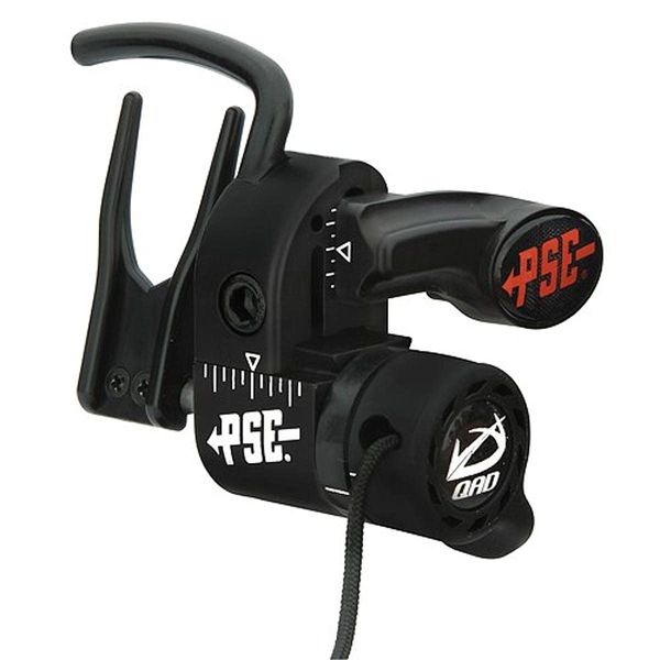 QAD Ultra-Rest Drop Away Left Hand Rest for PSE, Black