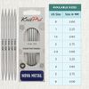 KnitPro Nova Double Pointed Needles 5" (12.5cm) | 3.50mm
