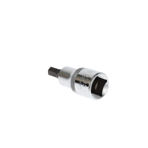 GEDORE red Screwdriver bit socket hex, 7 mm AF, 1/2" 12.5 mm, Screwdriver bit socket, Tool, R62550710, Steel
