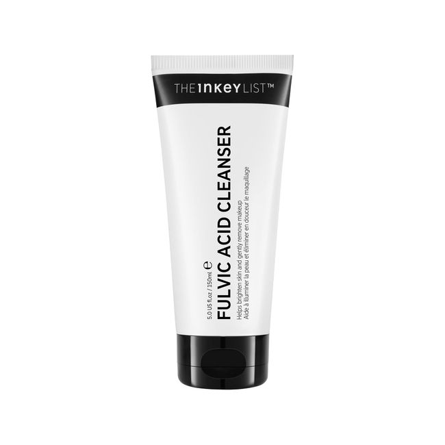 The INKEY List Fulvic Acid Aufhellender Reiniger zur Aufhellung der Haut und zum sanften Entfernen von Make-up, 150 ml