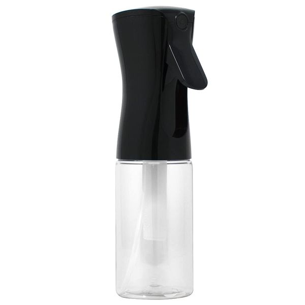 Mist Sprayer Black Top Clear Bottle 5oz