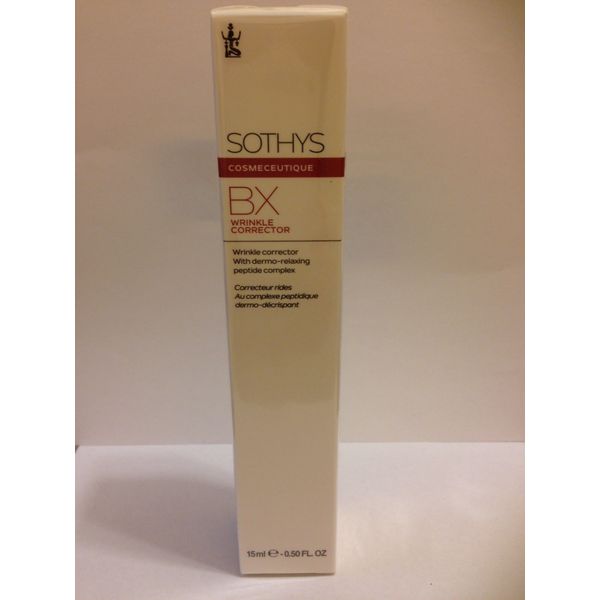 Sothys BX Wrinkle corrector with dermo relaxing peptide complex 15ml /0.5oz New