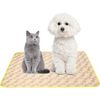 NACOCO Dog Cooling Mat Yellow Egg Washable Cooling Pad 38.5x 27.5 Easter NEW Cat