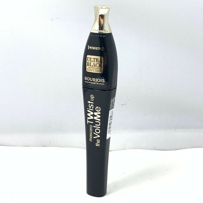 Bourjois Ultra Black Edition Mascara Twist Up The Volume *52 Ultra Black* NEW