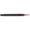Simonds - 78148100 Mill Hand File, American Pattern, Single Cut, Rectangular, Black Oxide Coating, Medium, 10" Length, 31/32" Width, 11/64" Thickness