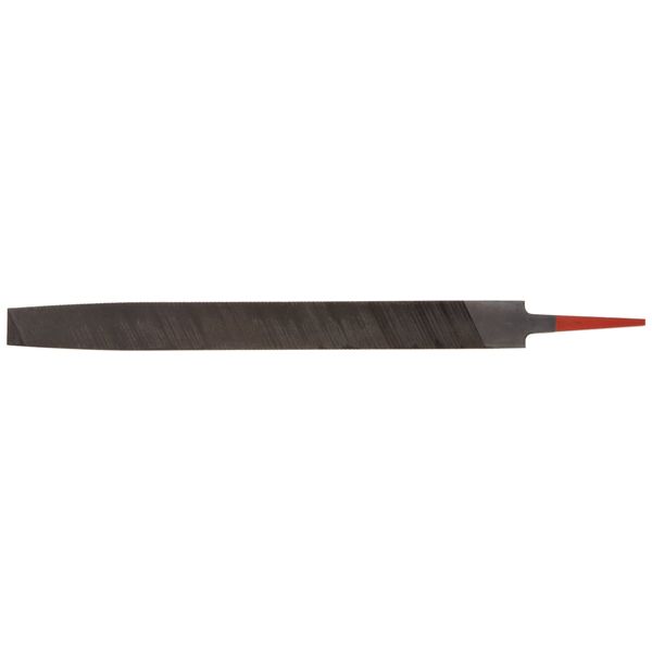 Simonds - 78148100 Mill Hand File, American Pattern, Single Cut, Rectangular, Black Oxide Coating, Medium, 10" Length, 31/32" Width, 11/64" Thickness