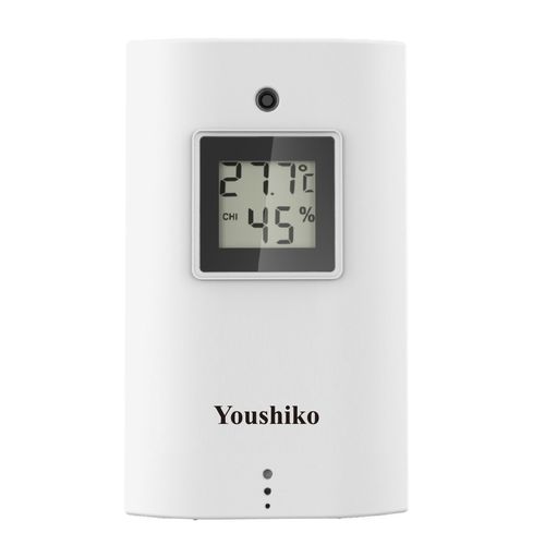 Youshiko YC9315 Wireless Temperature & Humidity 3 - Channel Sensor for Weather Station