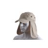 Basic Nature Uni Legionärskappe Nackenschutz Baseballkappe, braun, L