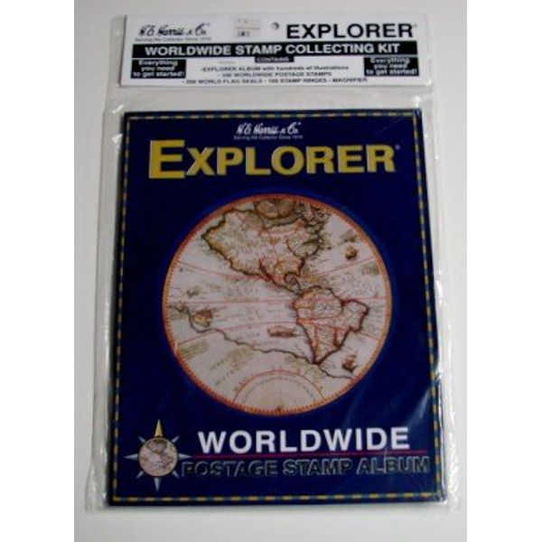 Explorer World Wide Stamp Collecting Kit