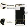 bokman for iPhone 13 Pro Max Black LCD Screen Replacement Parts Display Assembly Front Panel
