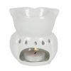Something Different White Owl Ceramic Oil Burner