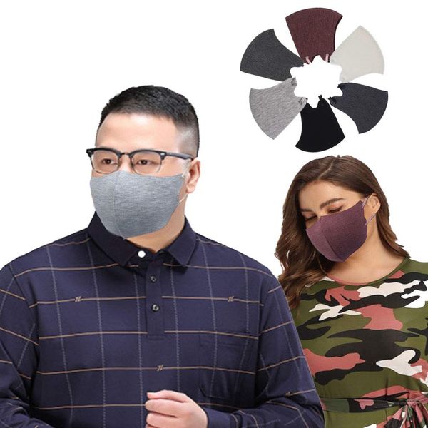 [Kumamoto Koubo] Large Mask, Large Mask, 2 L Large Mask, 2L Large Size, No Ears Pain, Can Be Used for 2 Layers, Warming Mask, Solid Color, Thick Fabric, Stylish Mask, Easy to Breathe and Not Stuffy,