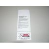 MARS MEI, COINCO, MAKA, CONLUX, (1) BILL VALIDATOR READER CLEANING CARD