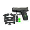 HANDLEITGRIPS Textured Rubber GRIP TAPE  for Springfield Hellcat Green Insert