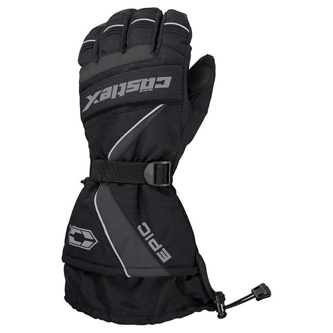 Castle X Epic-G1 Mens Snowmobile Gloves - Gray- LRG