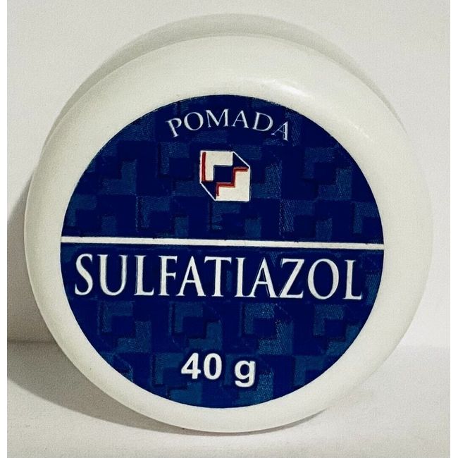 40g POMADA SULFATHIAZOLE SULFATIAZOL FIRST AID SKIN ANTISEPTIC OINTMENT Sulfa