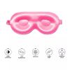 Silver Cloud Fuchsia Contoured Sleep Mask Infused With Silver Ions