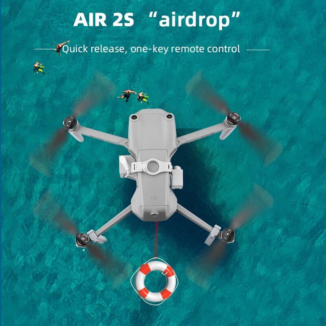  Air 2S Airdrop Payload Delivery Device, Drone Fishing Line  Release and Drop Device for DJI Mavic Air 2/ Air 2S Accessories : Toys &  Games