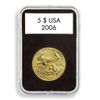 Lighthouse - QUICKSLAB Rectangular Coin Capsules with Precise Fit Foam Insert for 15 mm Coins