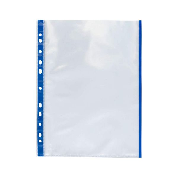 grafoplas 5501130 – Pillow PP with Colour Indicator, A4, Blue
