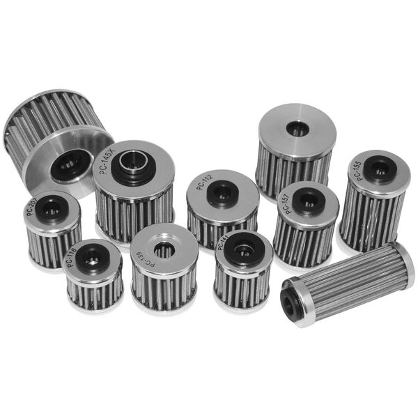 PC Racing PC155 Flo Stainless Steel Reusable Oil Filter