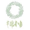 Sizzix Thinlits Dies Wild Leaves Wreath by Lisa Jones, 665287, Multicolor, One Size
