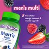 Vitafusion Men's Powerful Multi Gummies 1 Count Berry Flavor Immune Support