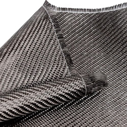 BARTOO 59" x 12" Carbon Fabric Cloth 3K Fabric Cloth (150cmx30cm) 220gsm High Strength Carbon Fiber (Black)