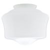 Westinghouse Lighting 85578 Corp 7-1/2-Inch Schoolhouse Replacement Globe, White