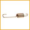 Partuto 4pcs 8cm Length Gold Tone Motorcycle Brake Pedal Return Spring Replacement