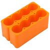 2PCS Industrial Plastic Adjustable 18650 Battery Pack Spot Welding Fixing Clamp (4-Section)