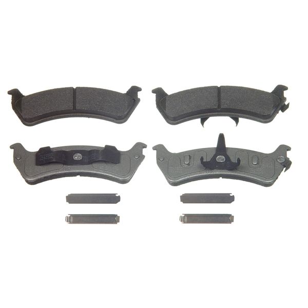 Wagner ThermoQuiet MX667 Semi-Metallic Disc Brake Pad Set