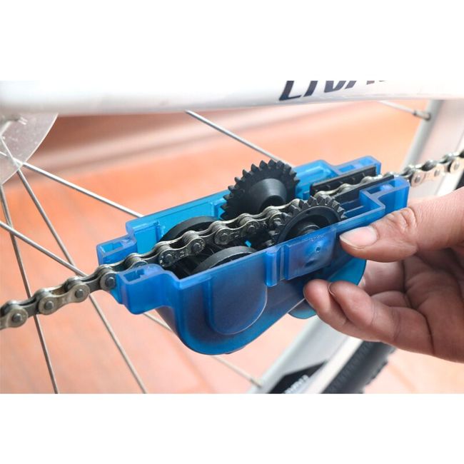 Bicycle Chain Cleaner Bike Wash Tool Cycling Scrubber Cleaning