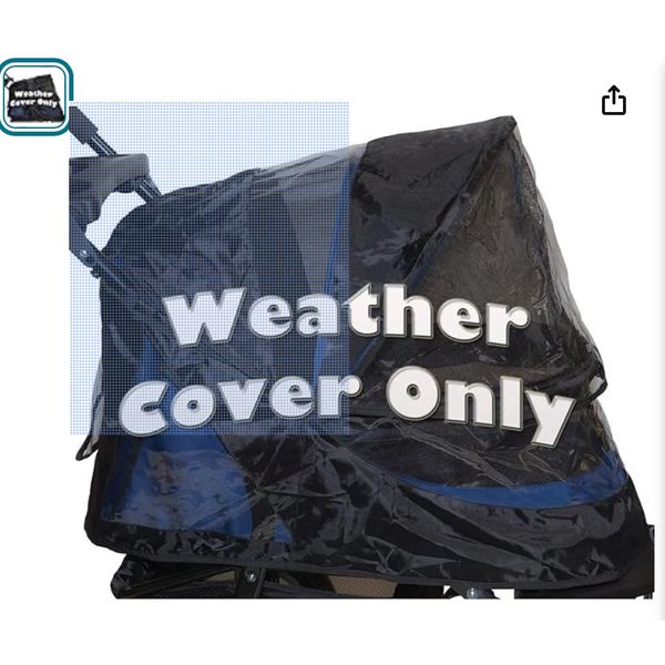 PET GEAR No-Zip Jogger Pet Stroller  ALL WEATHER COVER NEW SEALED