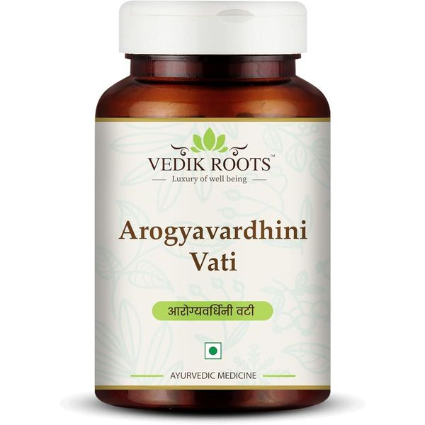 Arogyavardhini Vati – Liver Detox, Bloating Relief & Digestion Support – 60 Tabs