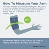 Mighty Well PICCPerfect PICC Line Cover: Soft Touch Double Layer PICC Line Arm Cover | Solid Black, Large