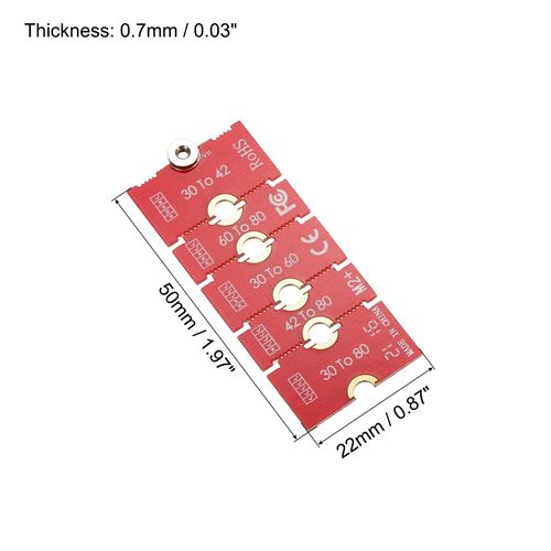 sourcing map 2Pcs M2+ M.2 NGFF/NVME Length Extend Adapter 2230, 2242, 2260, 2280 Multipurpose SSD Extension Bracket Card Plate PCB Board for PC Computer Case