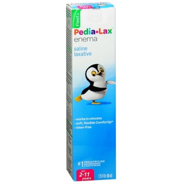 Fleet PEDIA LAX Child Enema 2.25OZ Fleet C.B. Company