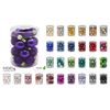 MAGIC 20 Christmas Tree Baubles, Glass, 3 cm, Christmas Tree Decoration, Christmas Decoration