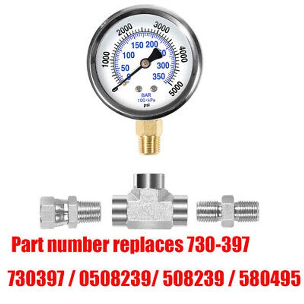 Spraying Pressure Gauge Assembly 730-397 508239 for Titan Airless Paint Sprayer-