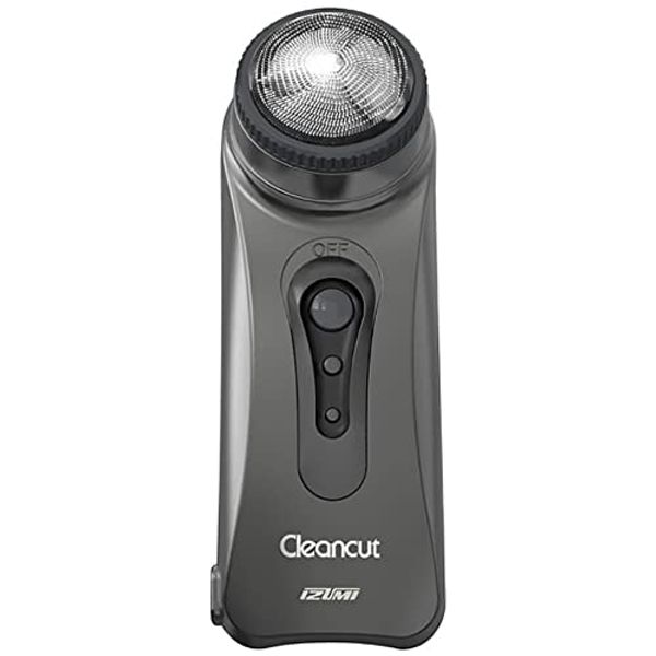 Maxell Izumi IZD-C449-H Rotating Men's Shaver "CLeancut Series" Rechargeable, Compact Body for Travel and Business Trips