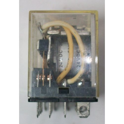 OMRON INDUSTRIAL AUTOMATION LY4-DC24 POWER RELAY, 4PDT, 24VDC, 10A, PLUG IN