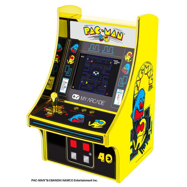 My Arcade DGUNL-3290 Pac-Man 40th Anniversary Micro Player Retro Arcade Machine