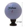 Golf Ball Lamp Finial, White, 2.25" h