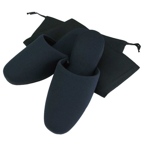 Strong Men's Slippers, For Exams, Visit Day, School Entrance Ceremony, Graduation Ceremony, Bag Included, navy