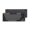 Keychron K3 Version 3 Low Profile Wireless Mechanical Keyboard, 75% Layout QMK Programmable Bluetooth 5.2/Wired, White Backlit with Shine-Through Keycaps for Mac Windows Linux