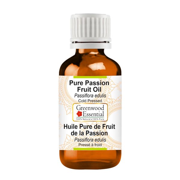 Greenwood Essential Pure Passion Fruit Oil (Passiflora edulis) Cold Pressed 15ml (0.50 oz)